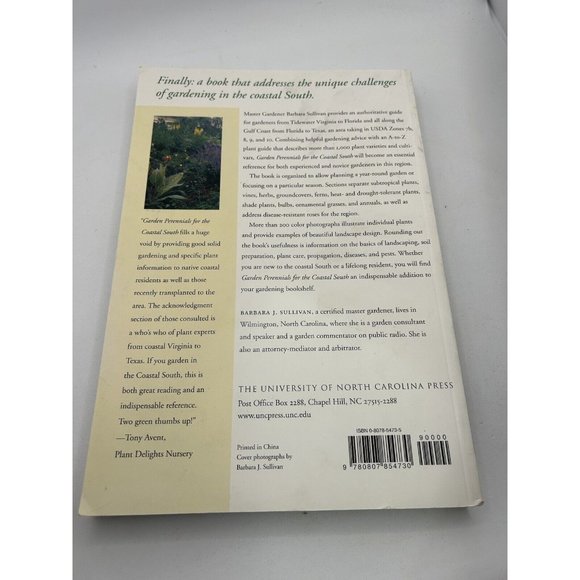 Garden Perennials for the Coastal South by Barbara J. Sullivan (2003, Trade... - Picture 4 of 10
